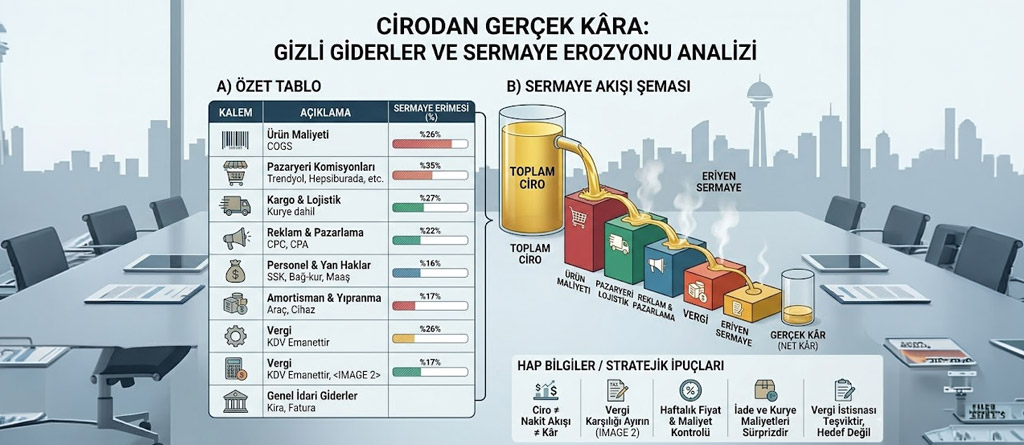Cirodan Net Kar Etmenin Tablosu